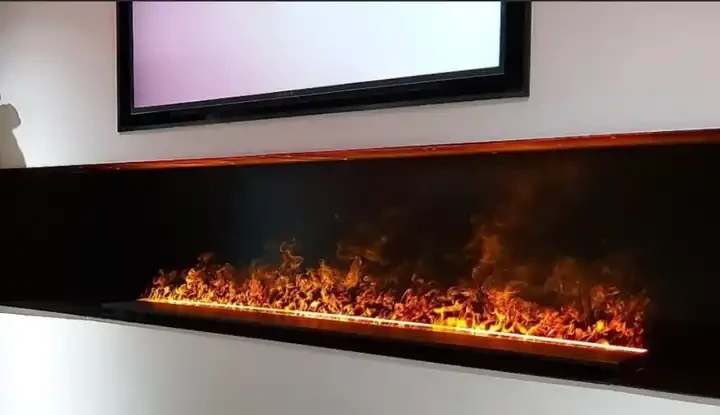 1000 mm-es automatikus LED lángos vízködös kandalló