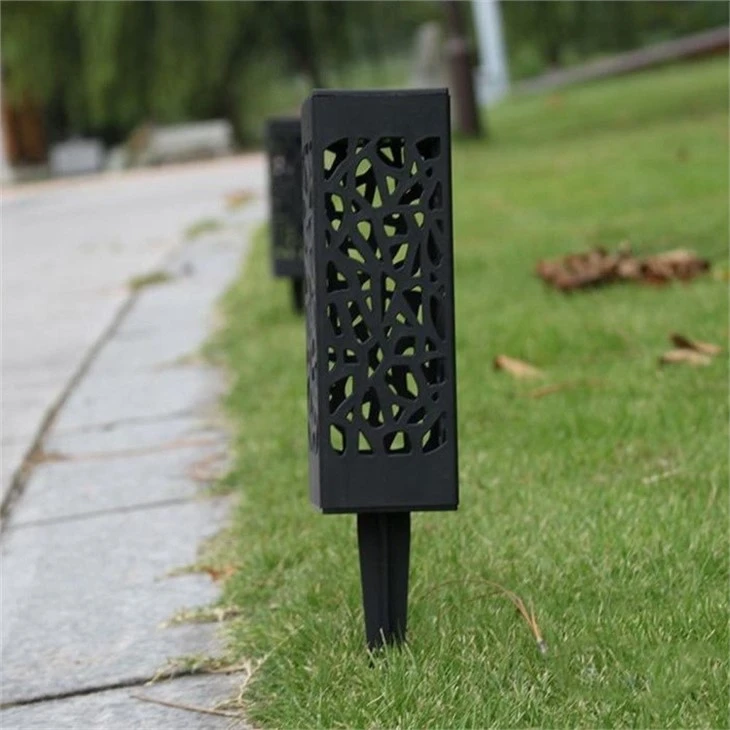 No paint corten steel lighting