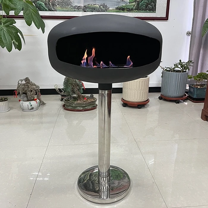 Freestanding Fireplace Bracket Bio Ethanol Fireplace