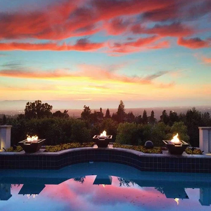 Fire Pits With Water Features