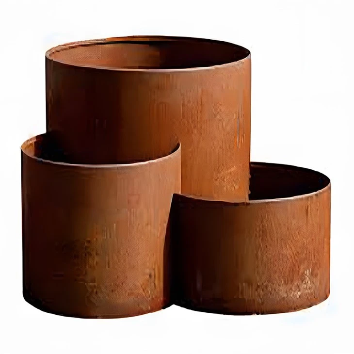 Rusted Steel Garden Edging