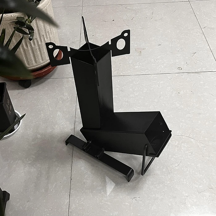 Wood Rocket Stove Outdoor